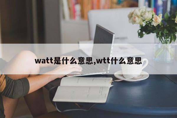 watt是什么意思,wtt什么意思