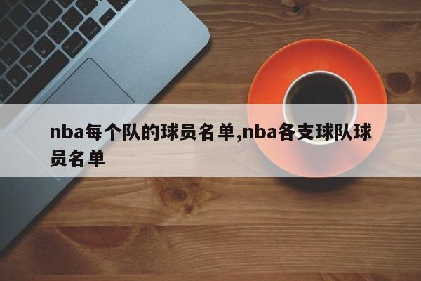 nba每个队的球员名单,nba各支球队球员名单