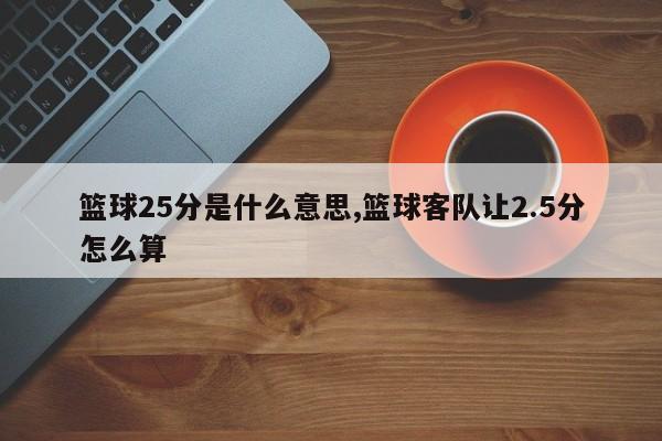 篮球25分是什么意思,篮球客队让2.5分怎么算